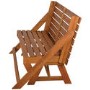 Wooden Garden Dining Bench Set - Convertible Bench