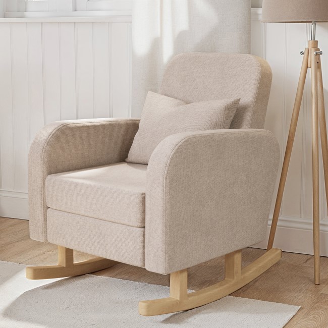 Beige Rocking Nursing Chair - Bailee