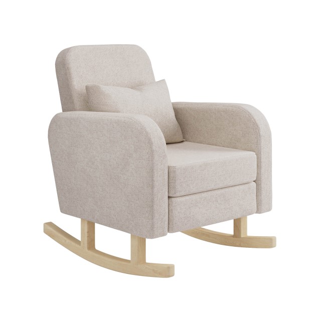 Beige Rocking Nursing Chair - Bailee