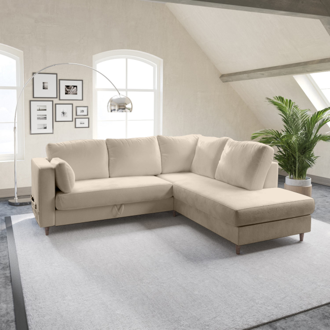 Cream pull online out sofa bed