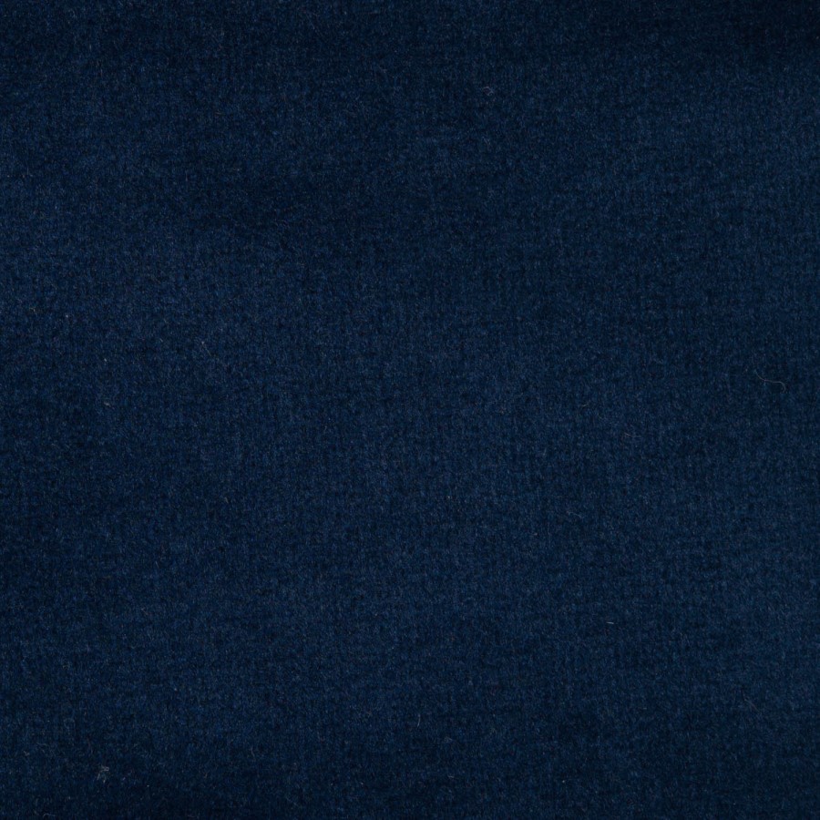 4 Seater Pull-Out Corner Sofa Bed with Storage in Navy Blue Velvet - Boe