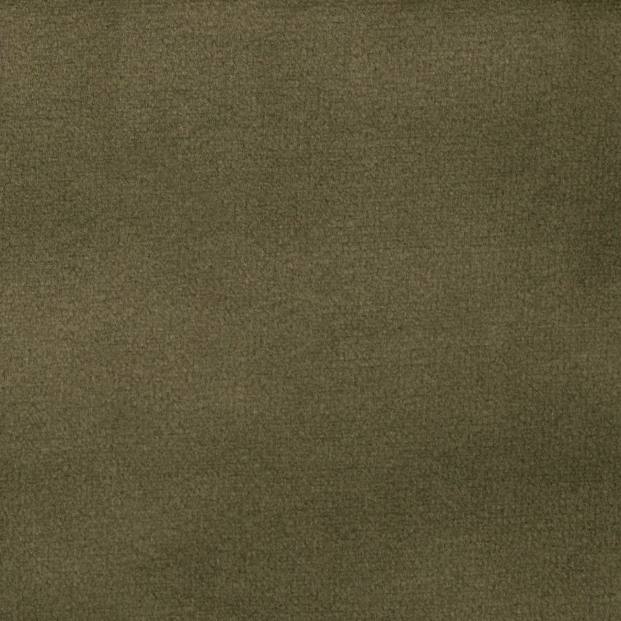 6 Seater Pull-Out U-Shape Sofa Bed with Storage in Olive Green Velvet - Boe