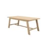 Large Rectangular Oak Dining Table - Seats 6 - 8 - Bourton