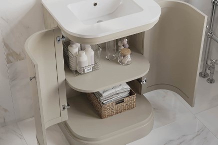 Basin Vanity Unit with Storage Space