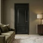 Internal Black 2-Panel FD30 Fire Door - 1981 x 762 x 44mm - Nelson - XL Joinery