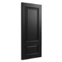 Internal Black 2-Panel Door with Raised Mouldings - 1981 x 762 x 35mm - Nelson - XL Joinery