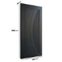 Internal Black Door with Reeded Panel - Pre-Finished - 1981 x 686 x 35mm - Salerno - XL Joinery