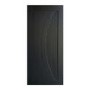 Internal Black Door with Reeded Panel - Pre-Finished - 1981 x 686 x 35mm - Salerno - XL Joinery