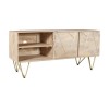 Wooden TV Unit with Gold Inlay TV&#39;s upt to 55&quot; - Bengal