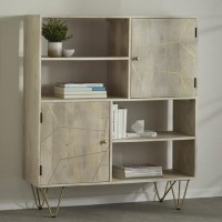 Bengal Light Gold Display Cabinet