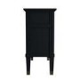 Bridget 3 Drawer Handmade Dark Grey Chest of Drawers in Solid Wood