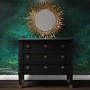 Bridget 3 Drawer Handmade Black Chest of Drawers in Solid Wood
