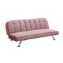 Pink Velvet Sofa Bed - LPD Brighton