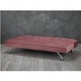 Pink Velvet Sofa Bed - LPD Brighton