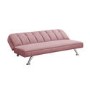 Pink Velvet Sofa Bed - LPD Brighton