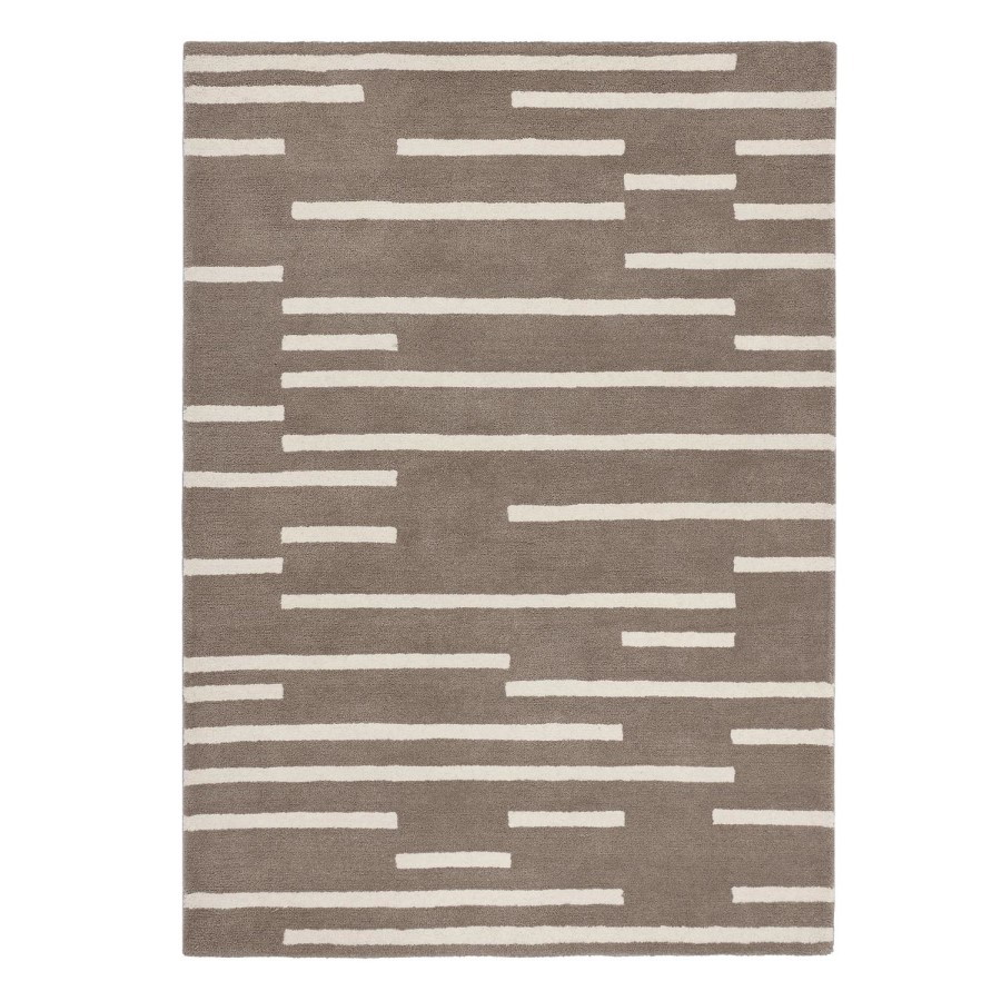 Large Abstract Beige and Cream Rug - 290 x 200 cm - Origins