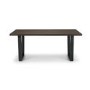 Dark Oak Dining Table - Seats 6 - Brooklyn