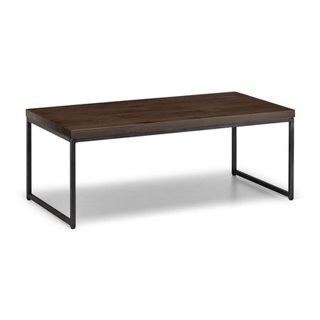 Large Dark Oak Nest of Coffee Tables - Brooklyn
