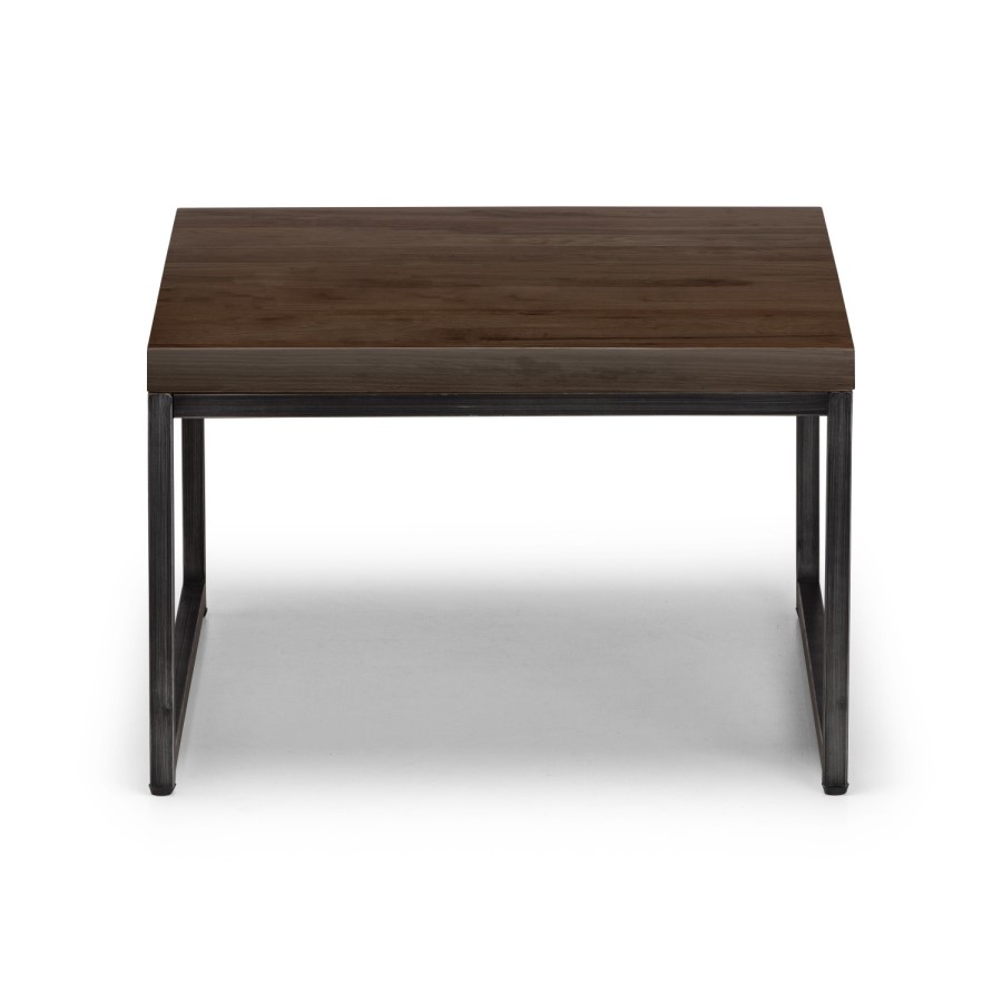 Large Dark Oak Nest of Coffee Tables - Brooklyn