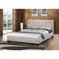Birlea Furniture Brooklyn Fabric Small Double Bed in Wheat