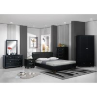 Birlea Furniture Brooklyn Single Bed in Black