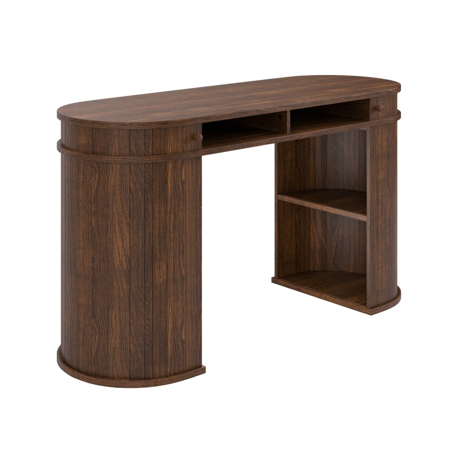 Breuer Dark Oak Desk