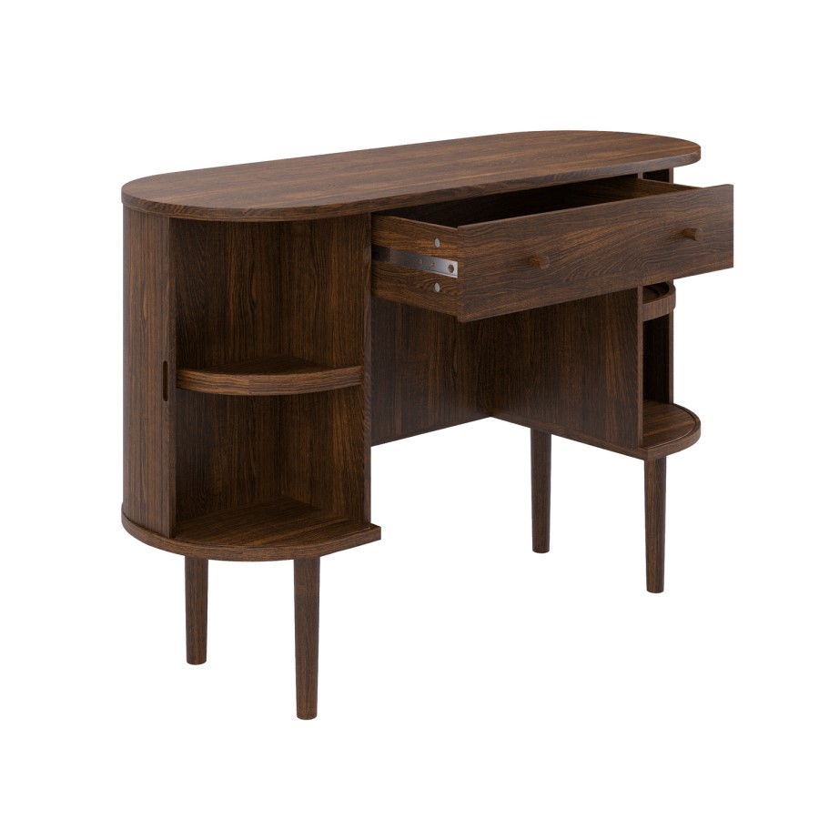 Breuer Dark Oak Dressing Table 
