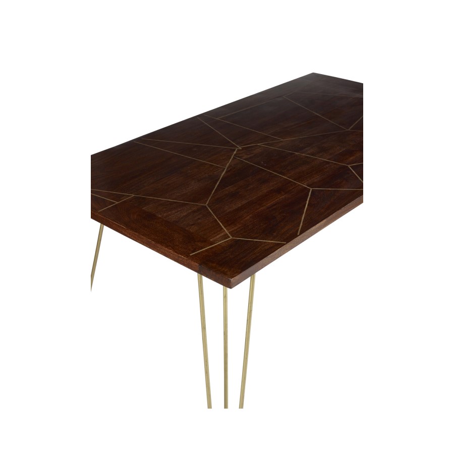 Bengal Dark Gold Dining Table