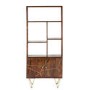 Bengal Inlay Large Display Cabinet 2 Doors and 3 shelfs