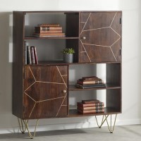 Bengal Dark Gold Display Cabinet