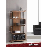Jual Furnishings Walnut Curved Bookcase