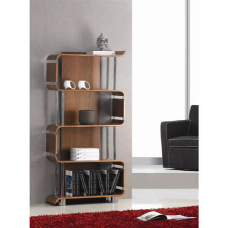 Jual Furnishings Walnut Curved Bookcase