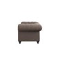 Beige Fabric Chesterfield 3 Seater Sofa - Beatie