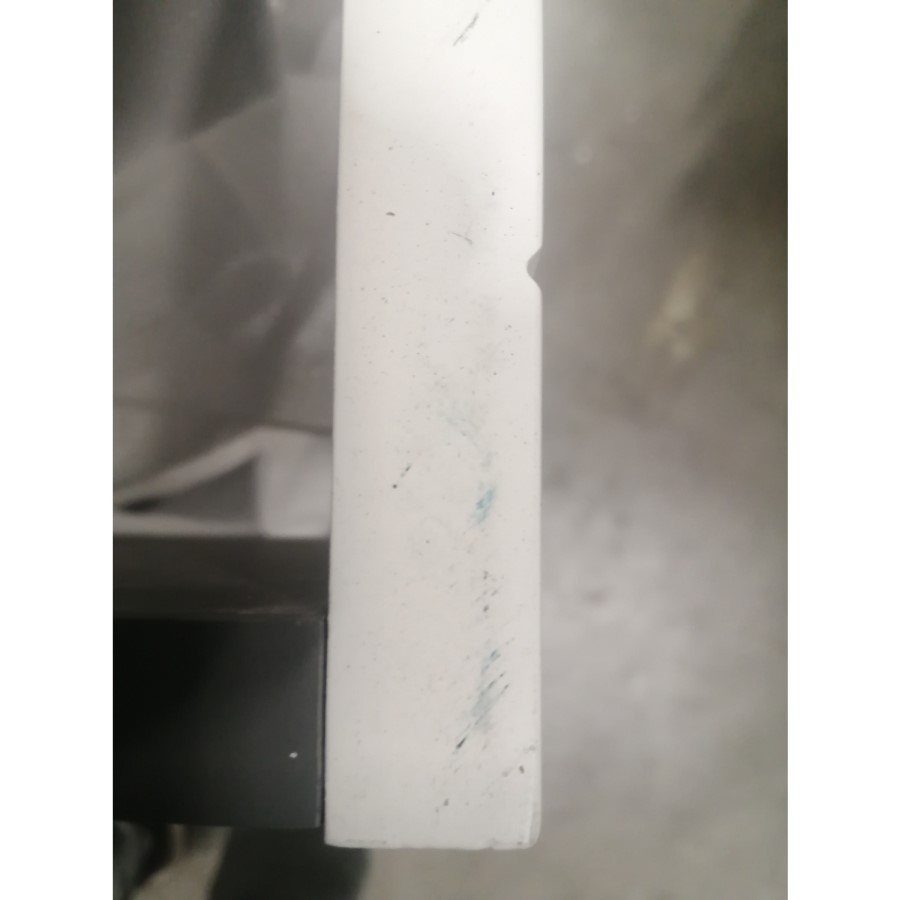 Grade A2 - Baxenden Cloakroom Toilet Suite with White Floorstanding Vanity Unit and Basin