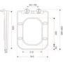 ONLY OPENED - Albi Wall Hung Toilet 1160mm Pneumatic Frame & Cistern & Chrome Flush Plate