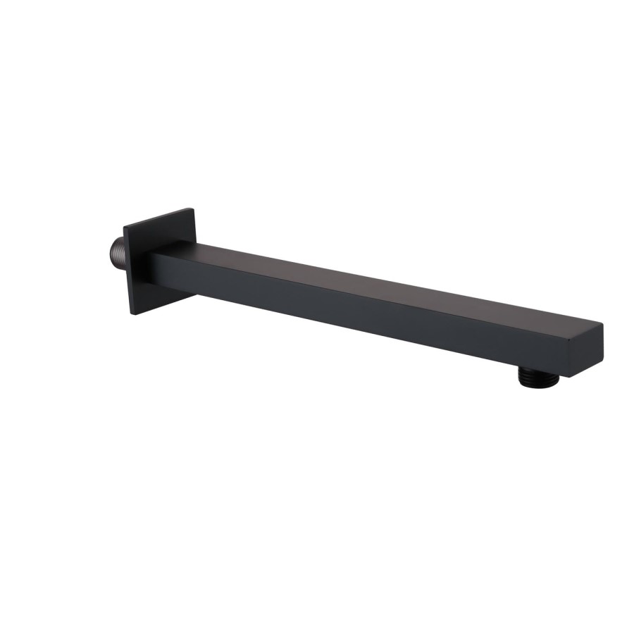 Zana Matt Black 342mm Square Wall Arm