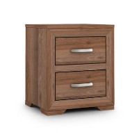 Julian Bowen Buckingham 2 Drawer Bedside Table