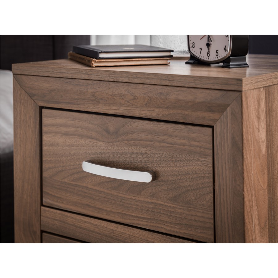Julian Bowen Buckingham 2 Drawer Bedside Table