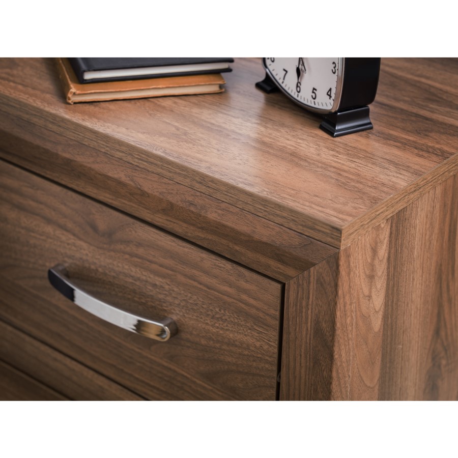 Julian Bowen Buckingham 2 Drawer Bedside Table