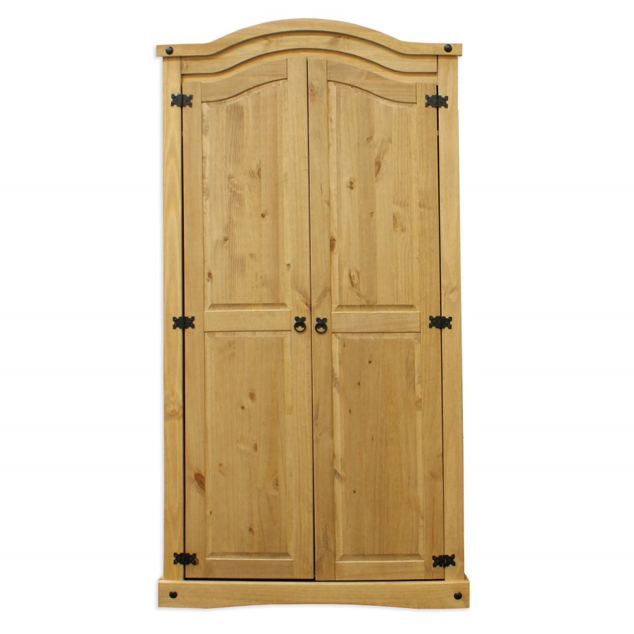 Corona 4 Piece Roomset in Solid Pine