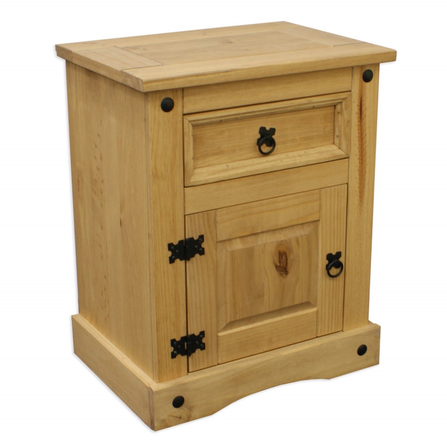 Corona 4 Piece Roomset in Solid Pine