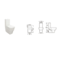 Step Toilet & Basin Bathroom Suite