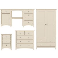 Farley Cream 4 Piece Bedroom Set