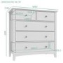 Fenton Light Grey Bedroom Set Includes Bedside Chest + Wardrobe