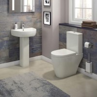 Curve Toilet & Basin Bathroom Suite Curve Toilet & Basin Bathroom Suite