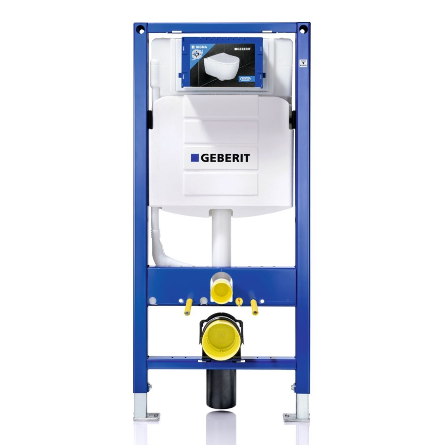 Geberit Duofix 112cm Frame for Wall-Hung WC with Sigma 12cm Cistern