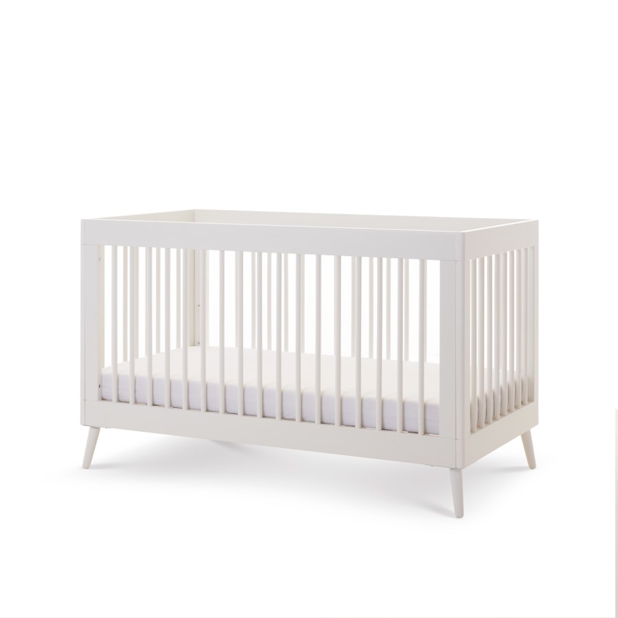 Maya Toddler Bed in Nordic White - Obaby