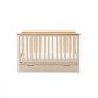 Evie Cot Bed with drawer in cashmere - Obaby 