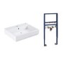 Grohe Cube 500mm Wall Hung Basin Tap & Frame Pack