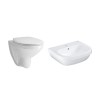 Grohe Bau Ceramic Wall Hung Toilet and Basin Suite